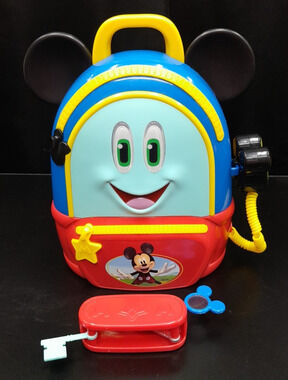 Disney Junior Mickey Mouse Funhouse Adventures Backpack Pretend Play (Works)